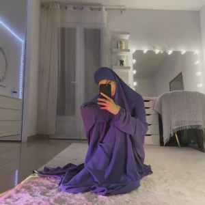 Jilbeb en jazz mauve