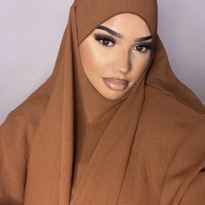 Khimar marron
