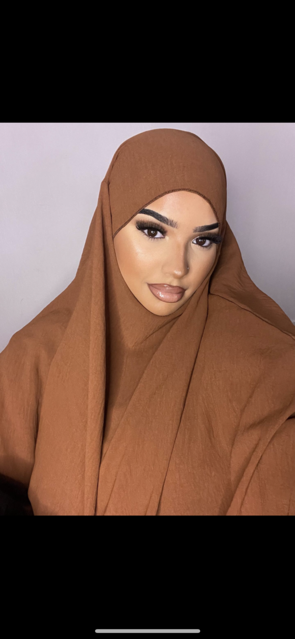 Khimar marron