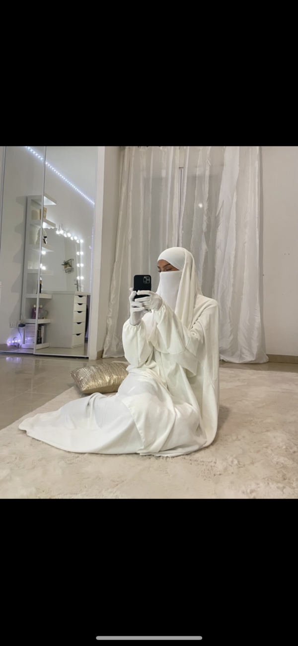 Jilbeb blanc 2 pièces