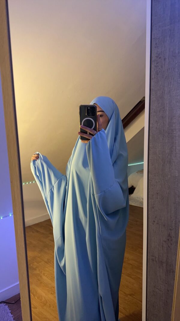 Jilbeb bleu ciel