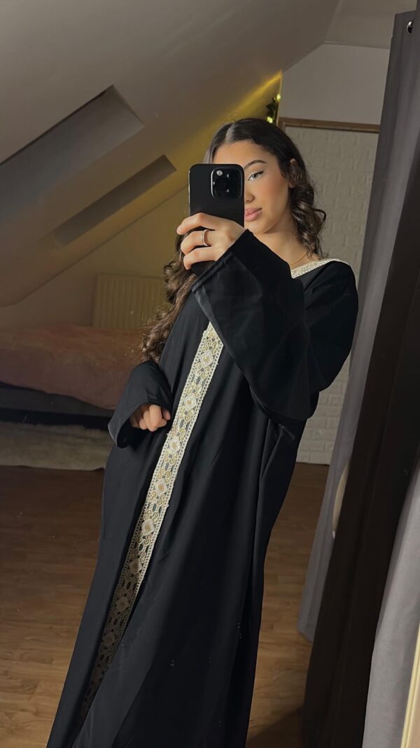 Abaya Lima noir
