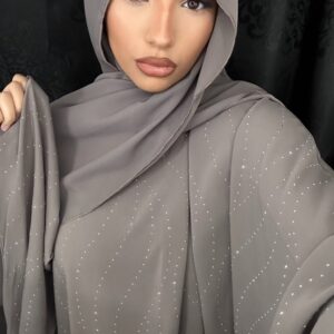 Abaya voile integer
