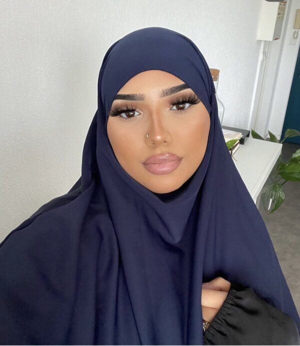Khimar bleu nuit